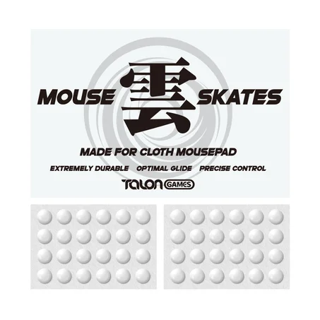 TALONGAMES Mouse Skates 48 Dots Universal for Cloth Mousepads