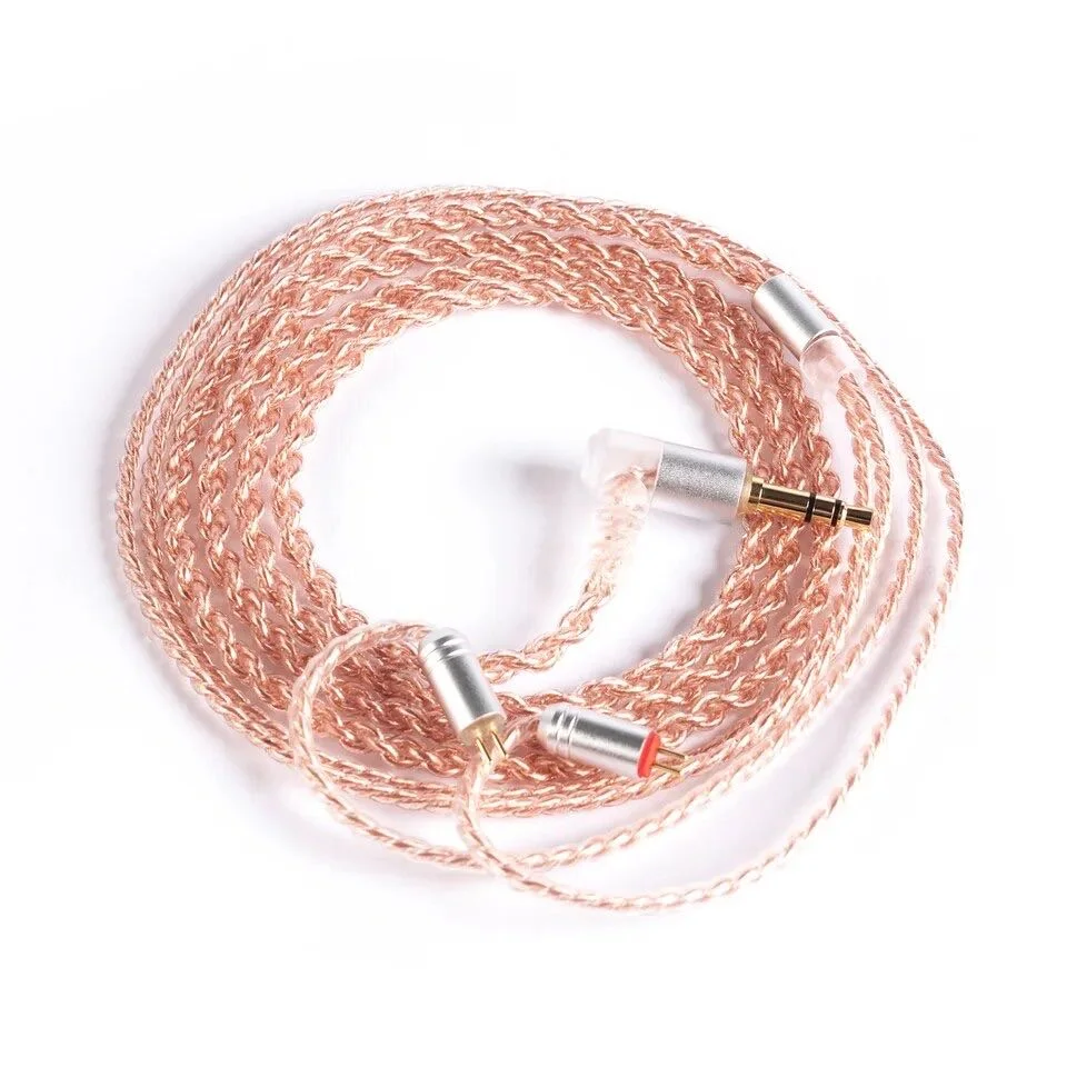 KBEAR 4 Core Silver Plated Upgrade Cable for IEMs