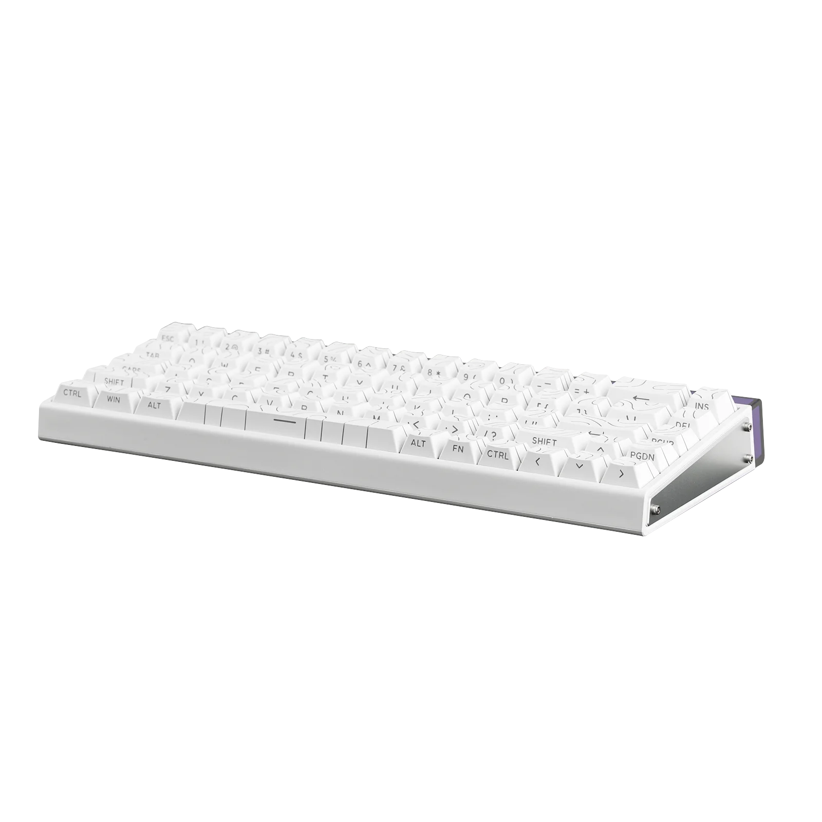 AULA Hero 68 HE Wired Magnetic Keyboard - White Contours - Black King Mag Switches