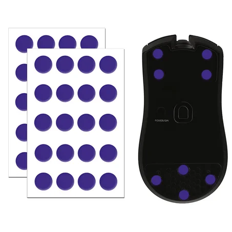 X-Raypad Obsidian Air DIY Mouse Skates Universal D6.5mm Dots – Quiet & Control