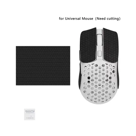 Mouse Grip Tape 15x11cm Anti-Slip Gaming Universal Style Mouse Sticker