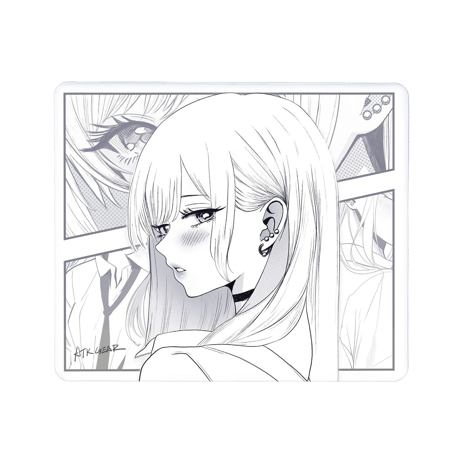 ATK Anime Mouse Pad Reverie - Black & White