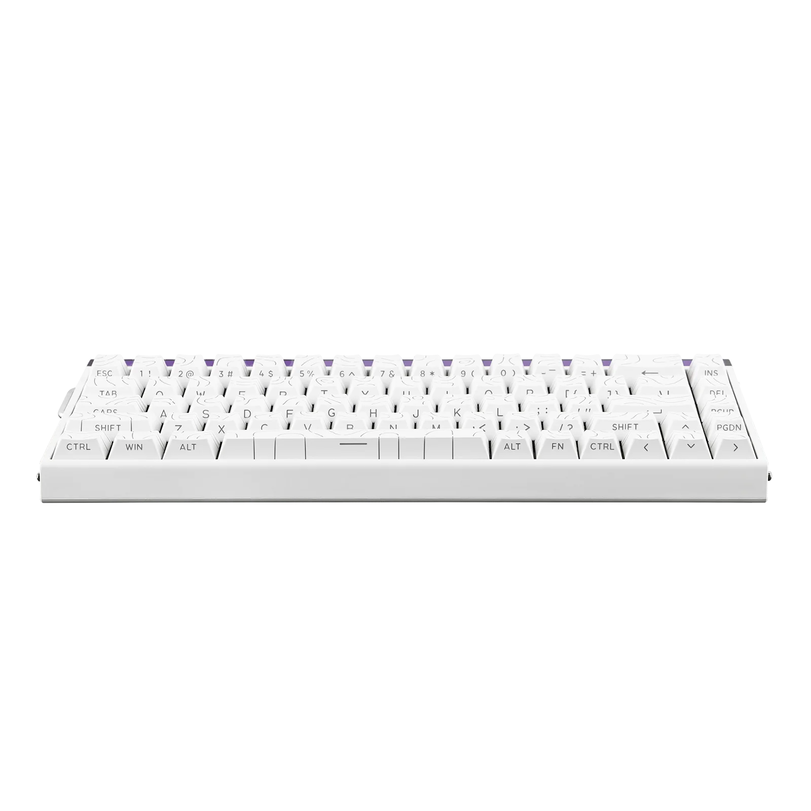 AULA Hero 68 HE Wired Magnetic Keyboard - White Contours - Black King Mag Switches
