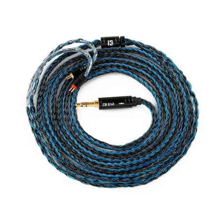 KBEAR ST16 16 Cores 5N OFC silver-plated upgrade wire Gold Cable for IEMs