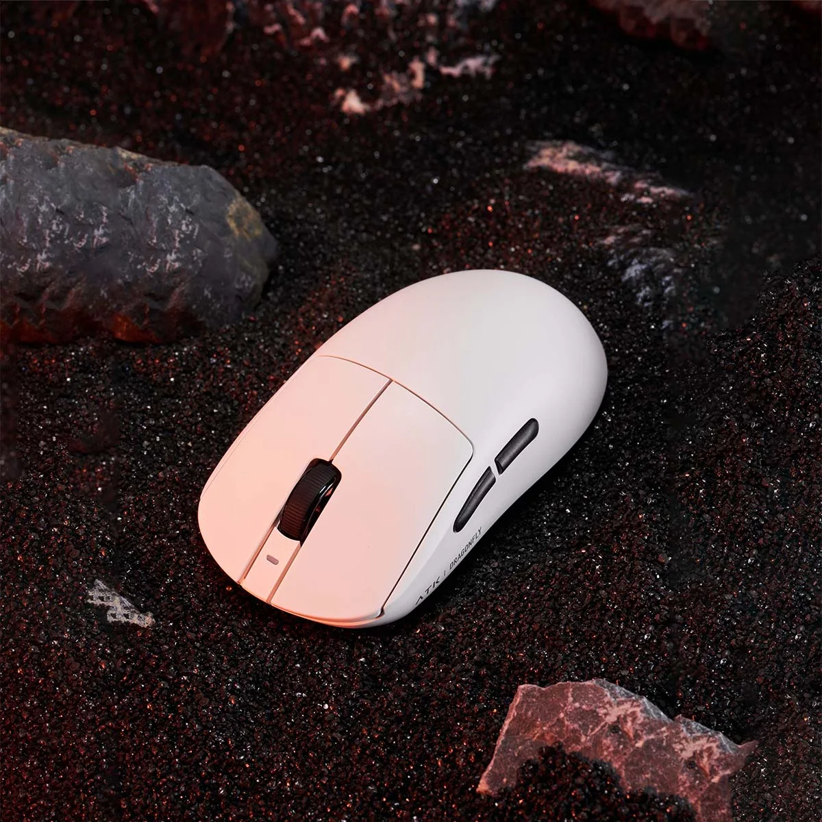 ATK Dragonfly A9 Gaming Wireless Mouse - White