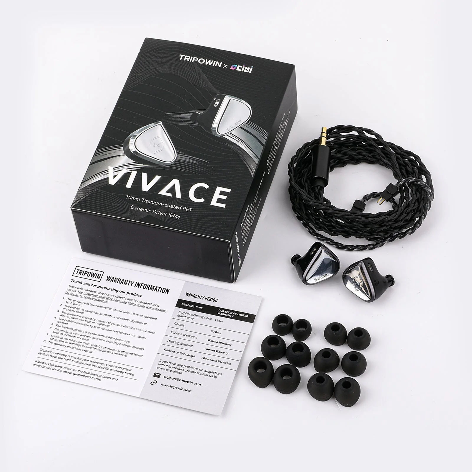 Tripowin x 0diBi: Vivace IEM