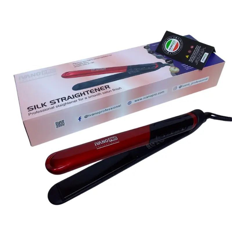 IvanoPro Lisseur Professionnel avec Plaques en Céramique