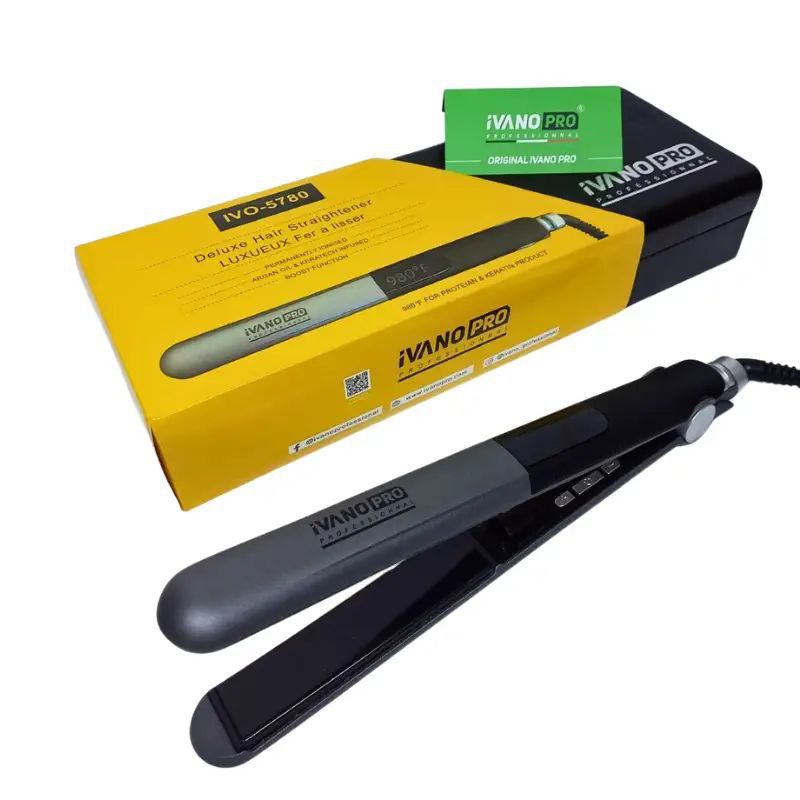 IvanoPro Lisseur Professionnel avec Plaques en Céramique