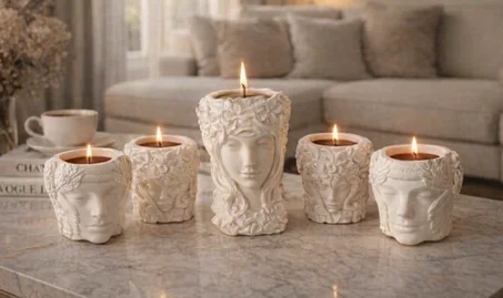Pack Galerie Intime – Coffret de 5 Sculptures Lumineuses