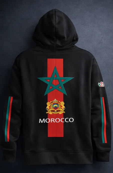 Hoodie "MADE IN MOROCCO" – Style et Fierté