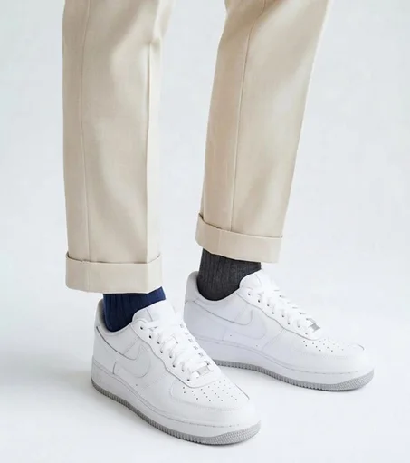 Nike Air Force 1 White & Gray