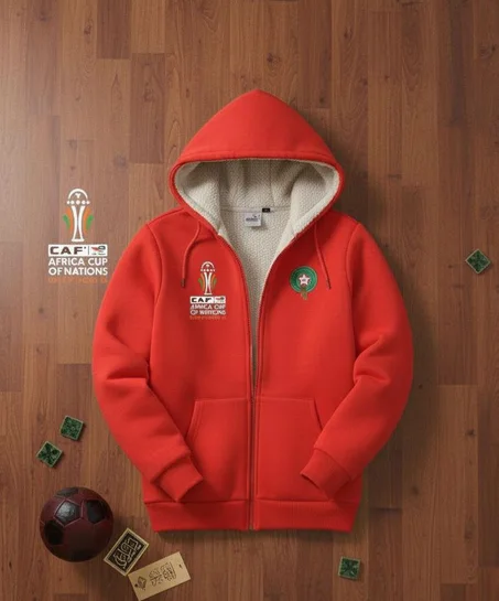 Hoodie Officiel CAF – Édition Maroc 2025