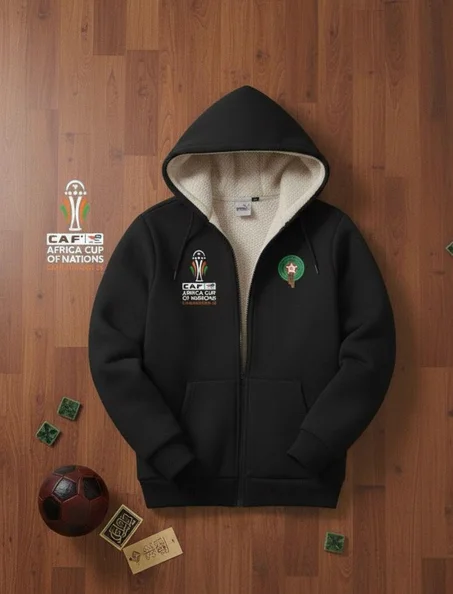 Hoodie Officiel CAF – Édition Maroc 2025