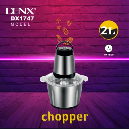 مفرمة لحم وقطاعة 5 لتر بقوة 850 واط