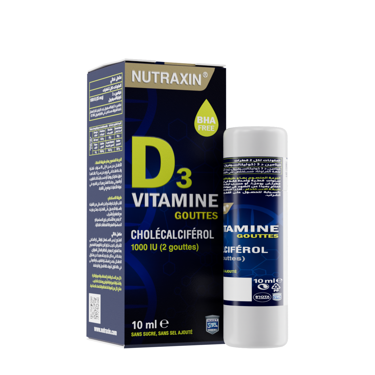 NUTRAXIN VITAMINE D3 gouttes