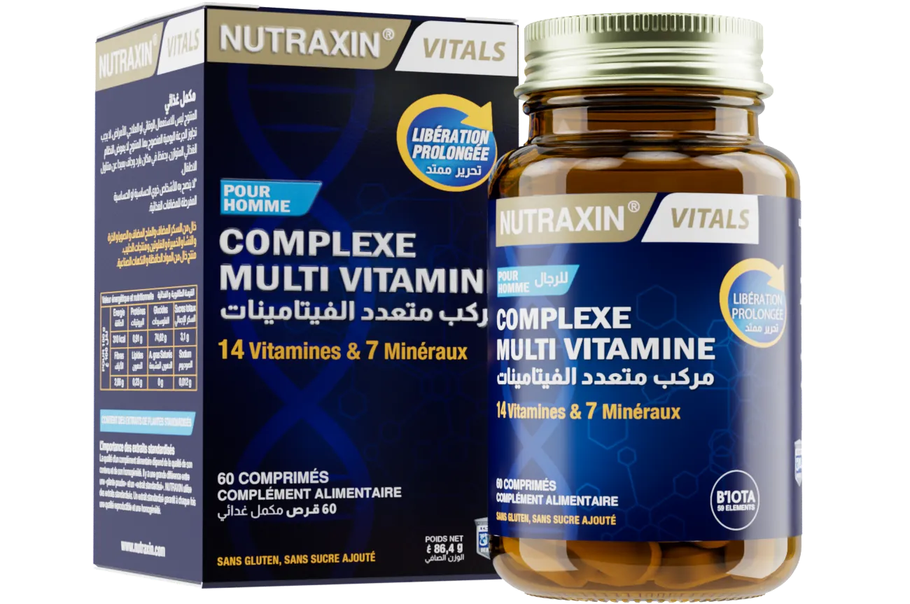 NUTRAXIN COMPLEXE MULTIVITAMINES HOMME