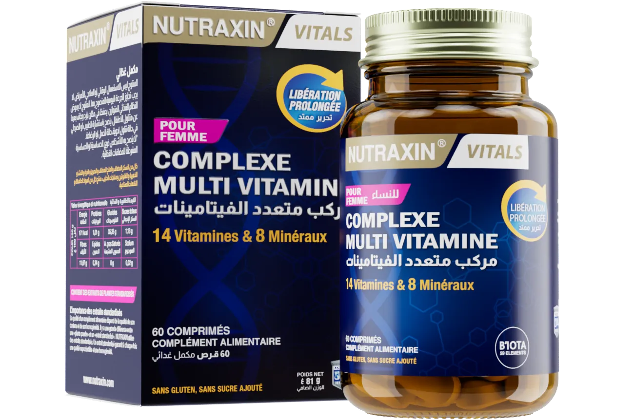 NUTRAXIN COMPLEXE MULTIVITAMINES FEMME