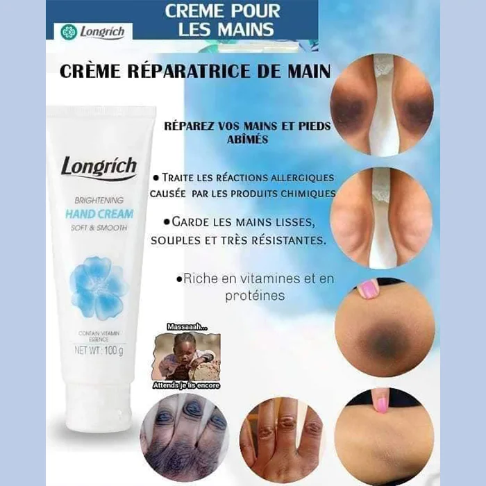 CREME A MAIN ET CORPOREL LONGRICH