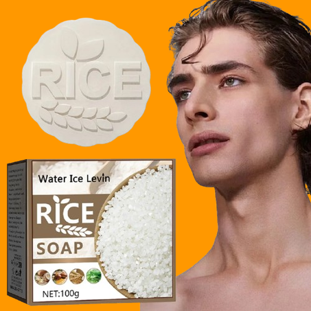 Flower Soap Solid shampoo with rice water