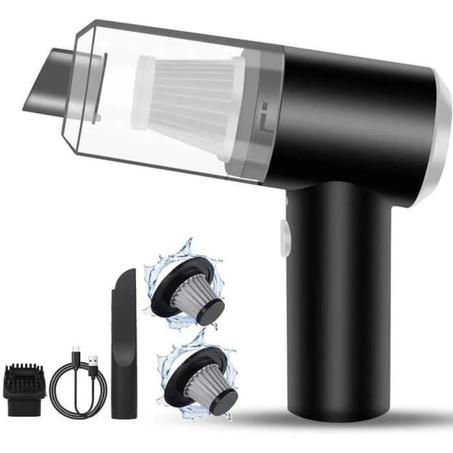 مكنسة كهربائية لاسلكية محمولة ذات قوة الشفط ونفخ قوية