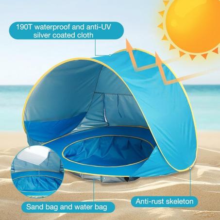 خيمة شاطئ للأطفال