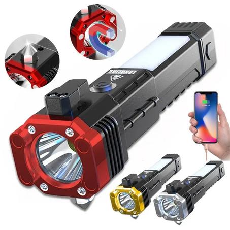 مصباح یدوي خارق مقاوم للماء 4 في 1