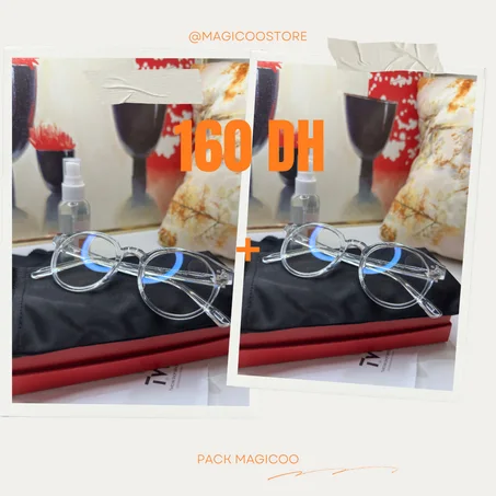 PACK ROND TRANSPARENT x 2