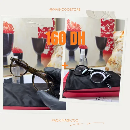 LUNETTES JOURS ET NUIR NOIR ET VERT