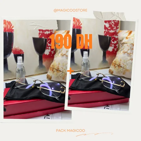 LUNETTES CARTIER ANTI LUMIER BLEU