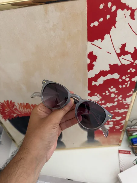 lunettes de soleil rond