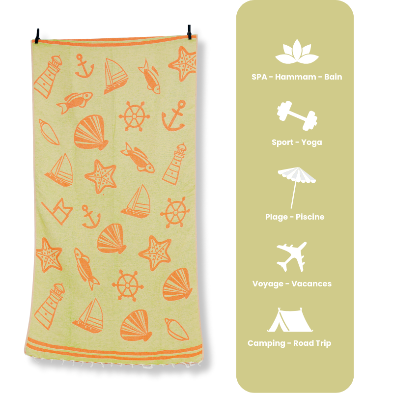 Fouta Pirat 1M*2M