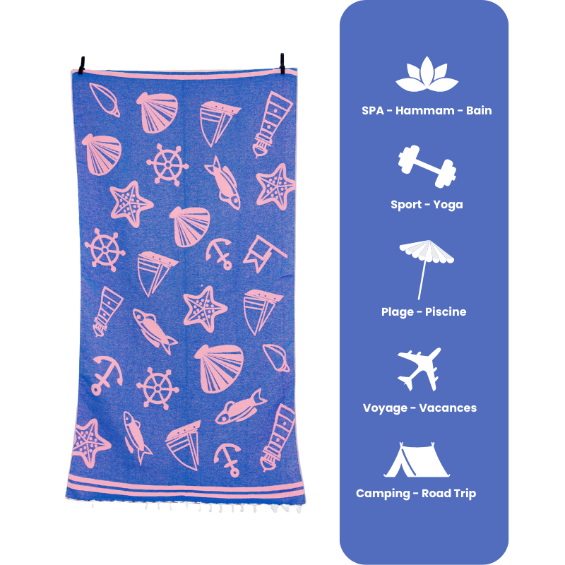 Fouta Pirat 1M*2M