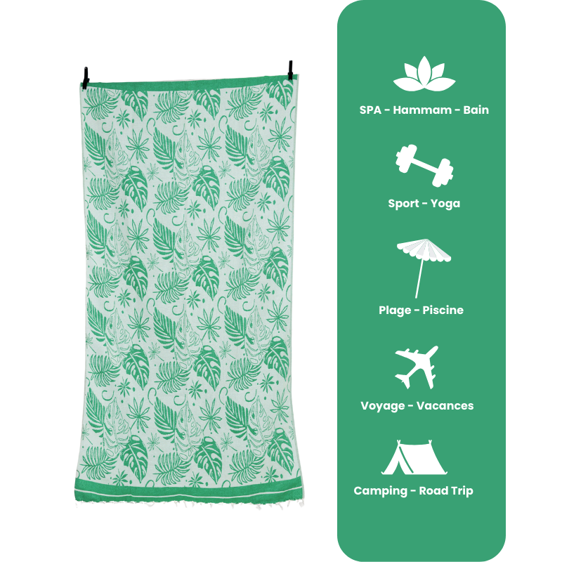 Fouta Tropical 1M*2M