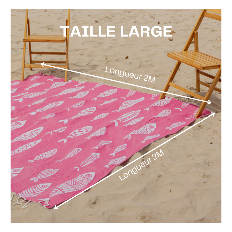 Fouta Grand Taille XXL