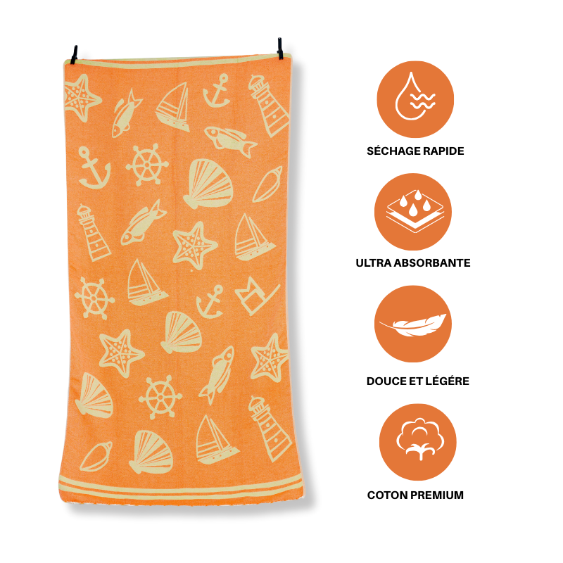 Fouta Pirat 1M*2M