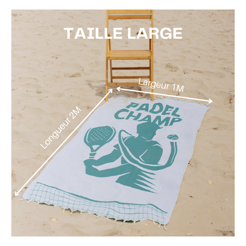 Fouta Padel 1M*2M