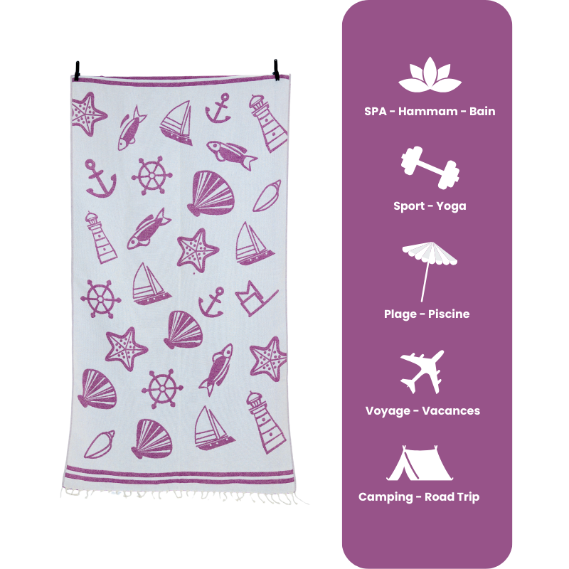 Fouta Pirat 1M*2M