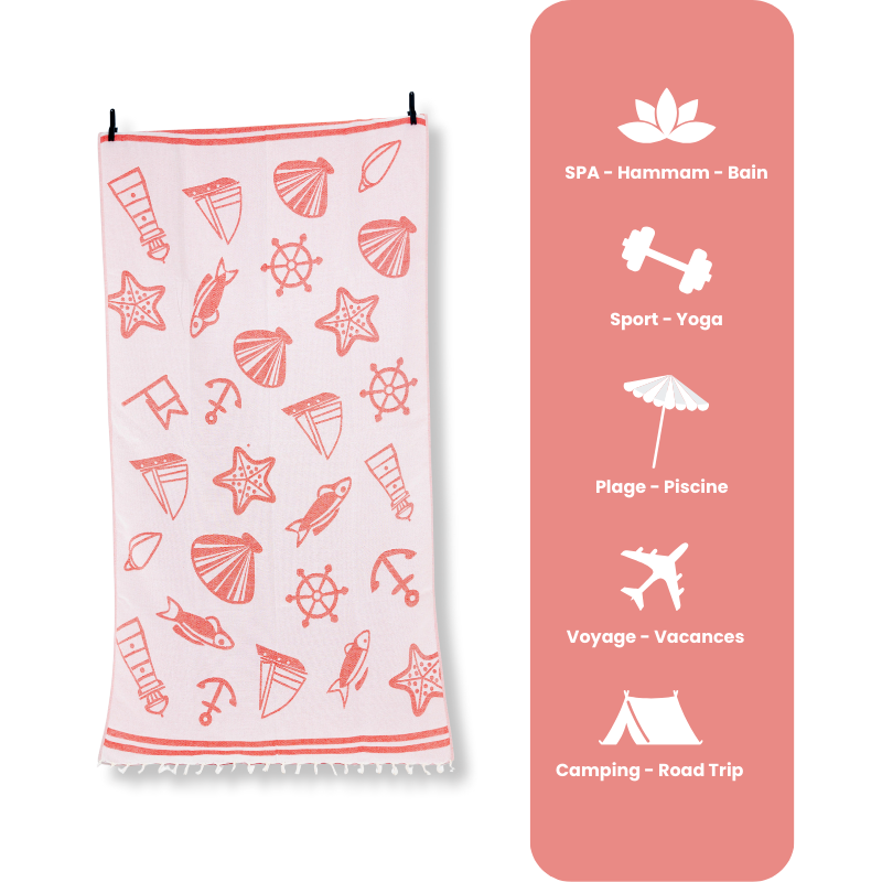 Fouta Pirat 1M*2M