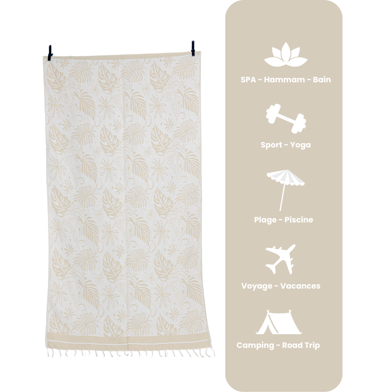 Fouta Tropical 1M*2M