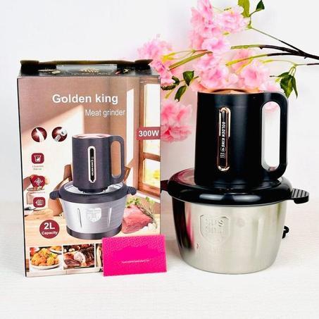 أشوار الخضر واللحوم بشفرات حادة مقاومة للصدأ ووعاء منHachoir Électrique Avec Un Bol En inox 2