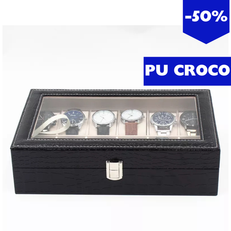 Coffret Croco 12 montres