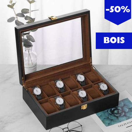 Coffret Écrin de Minuit 12 montres