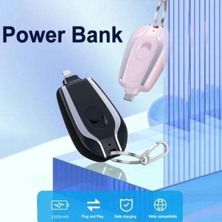 Mini Power Emergency Pod  Portable Charger 1500mAh for Type-C Interface