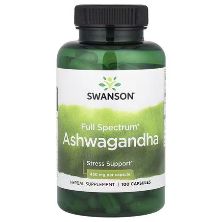 Swanson, Ashwagandha, 450 mg, 100 capsules Fait par Swanson