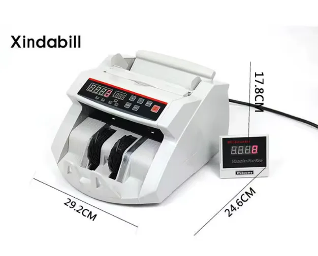 آلة عد النقود الاتوماتيكية ،من أسرع الآلات توفر لك الوقت مع إكتشاف الاوراق المزورة [الشحن مجاني خلال يومين ]
