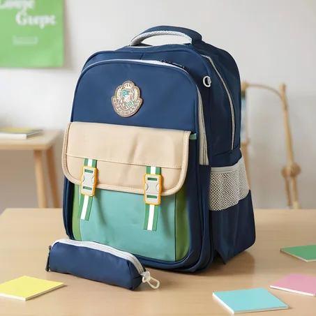 Sac à Dos pour Enfants avec Trousse Assortie KBAG