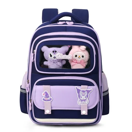 Sac à Dos Enfant Ludique avec Plusieurs Compartiment et un Peluche LM-5122