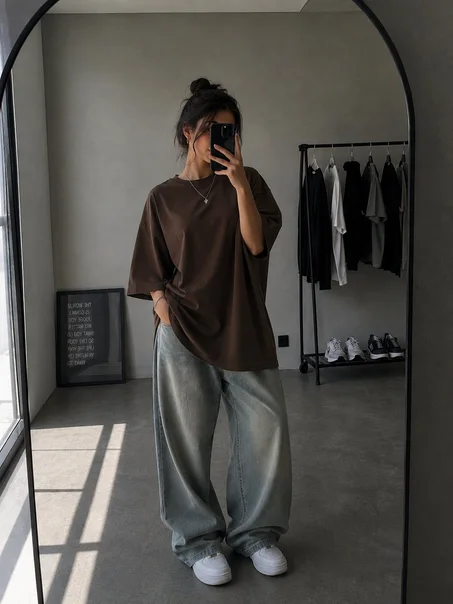 Oversized – Brown 🤎