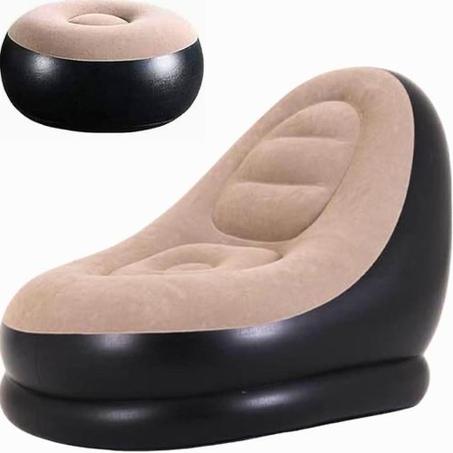 كرسي هوائي فاخر مع البوف – مريح وساهل فالنقل