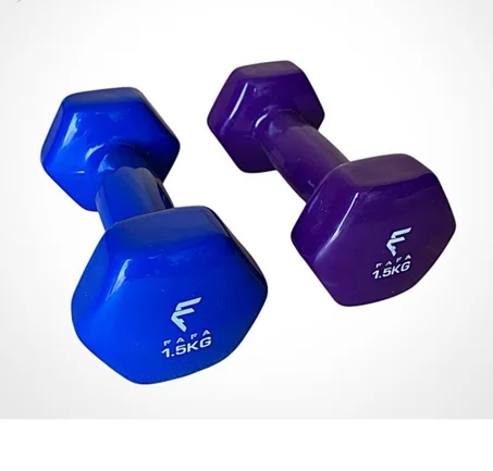 زوج ديال الأوزان FAFA – دمبل 1.5kg × 2 للرياضة فدارك